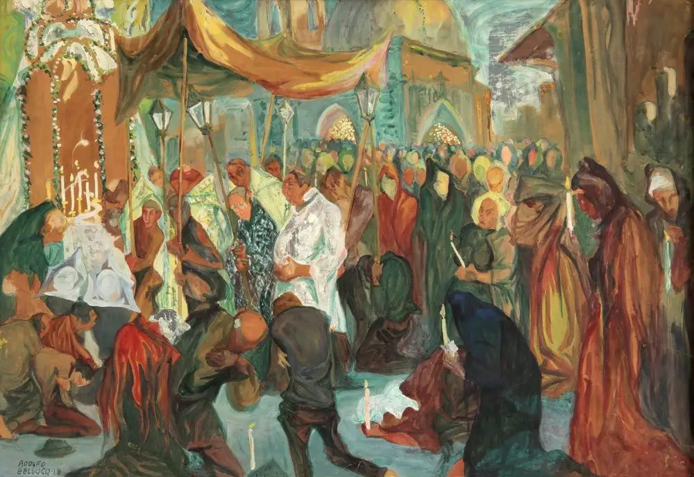 Los artistas del pueblo