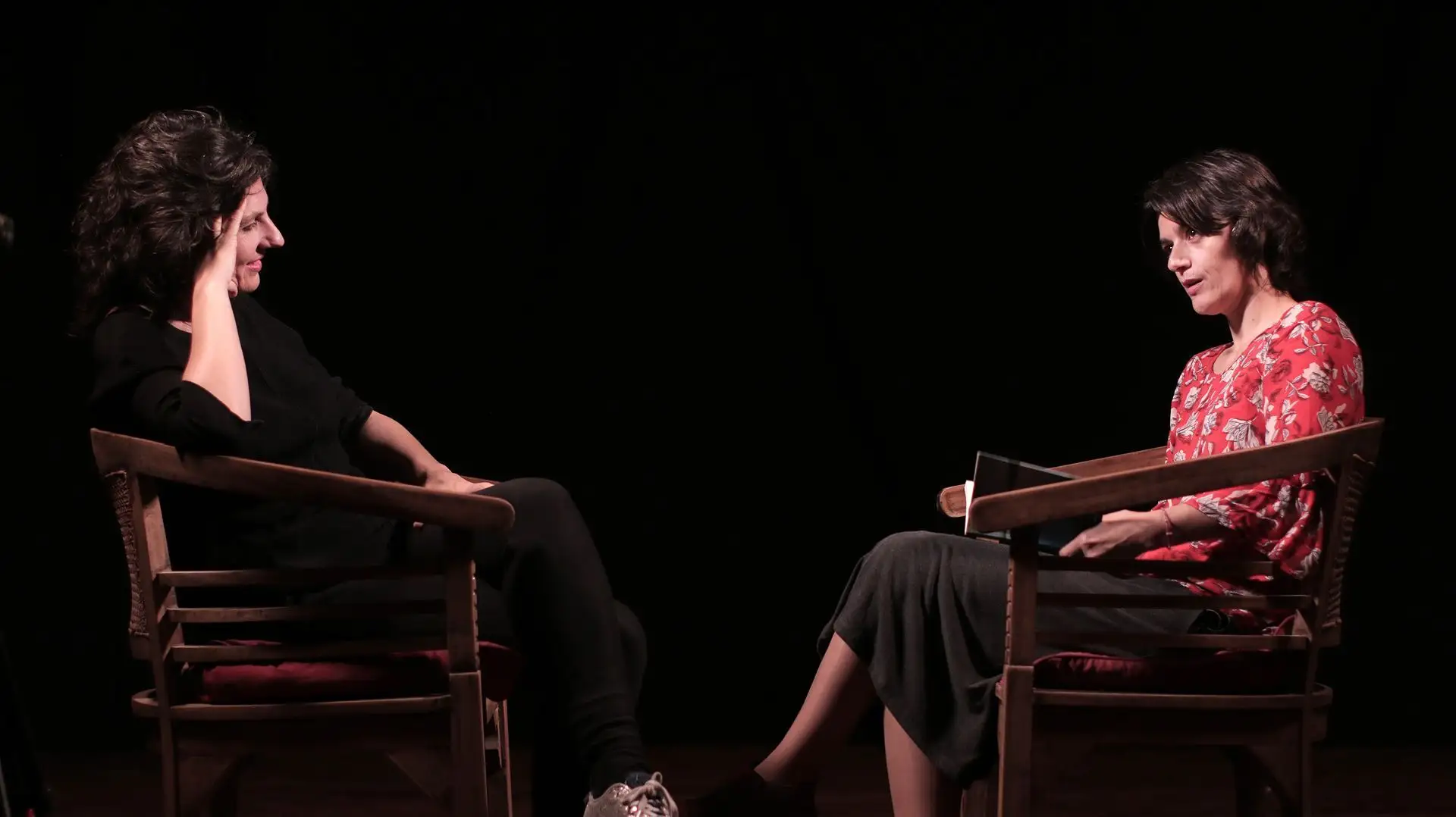 Mariana Docampo y Cecilia Ferreiroa.