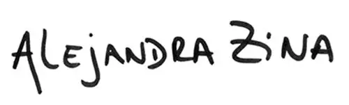 Firma Alejandra Zina