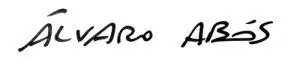 Firma Álvaro Abós