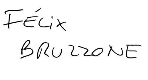 Firma Felix Bruzzone