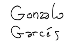 Firma Gonzalo Garces