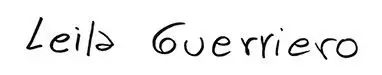 Firma Leila Guerriero