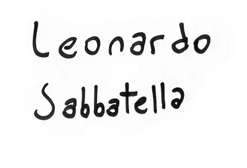 Firma Leonardo Sabbatella