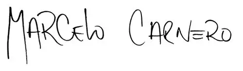 Firma Marcelo Carnero