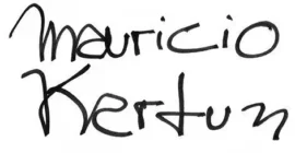 Firma Mauricio Kartun