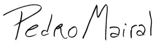 Firma Pedro Mairal