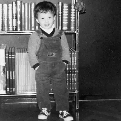 Nicolás Hochman / Una foto de la infancia