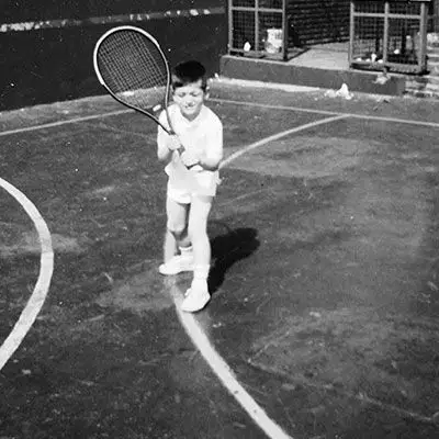 Tomás Downey / Una foto de la infancia