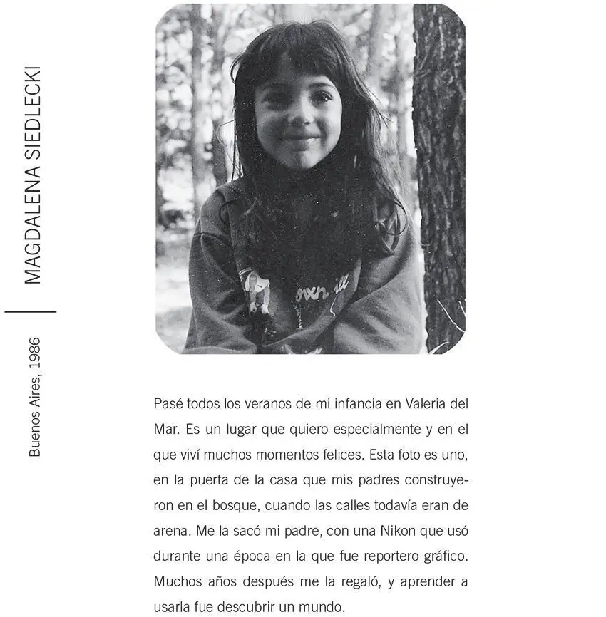 Magdalena Siedlecki (Una foto de la infancia)