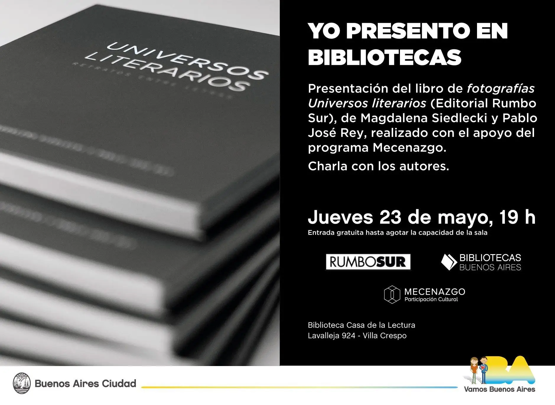 Universos Literarios en Casa de la Lectura